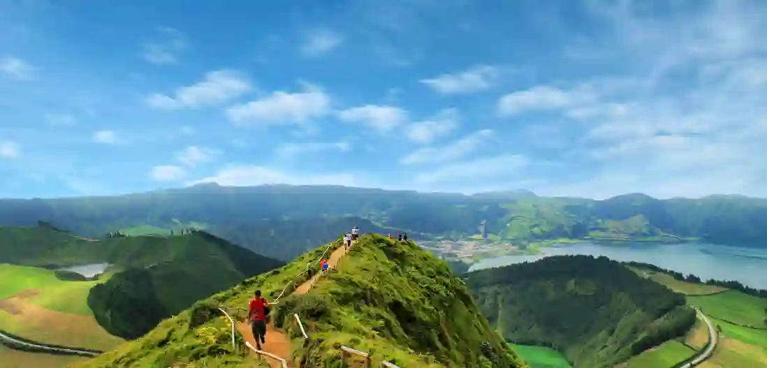 Vandrestier ved Sete Cidades