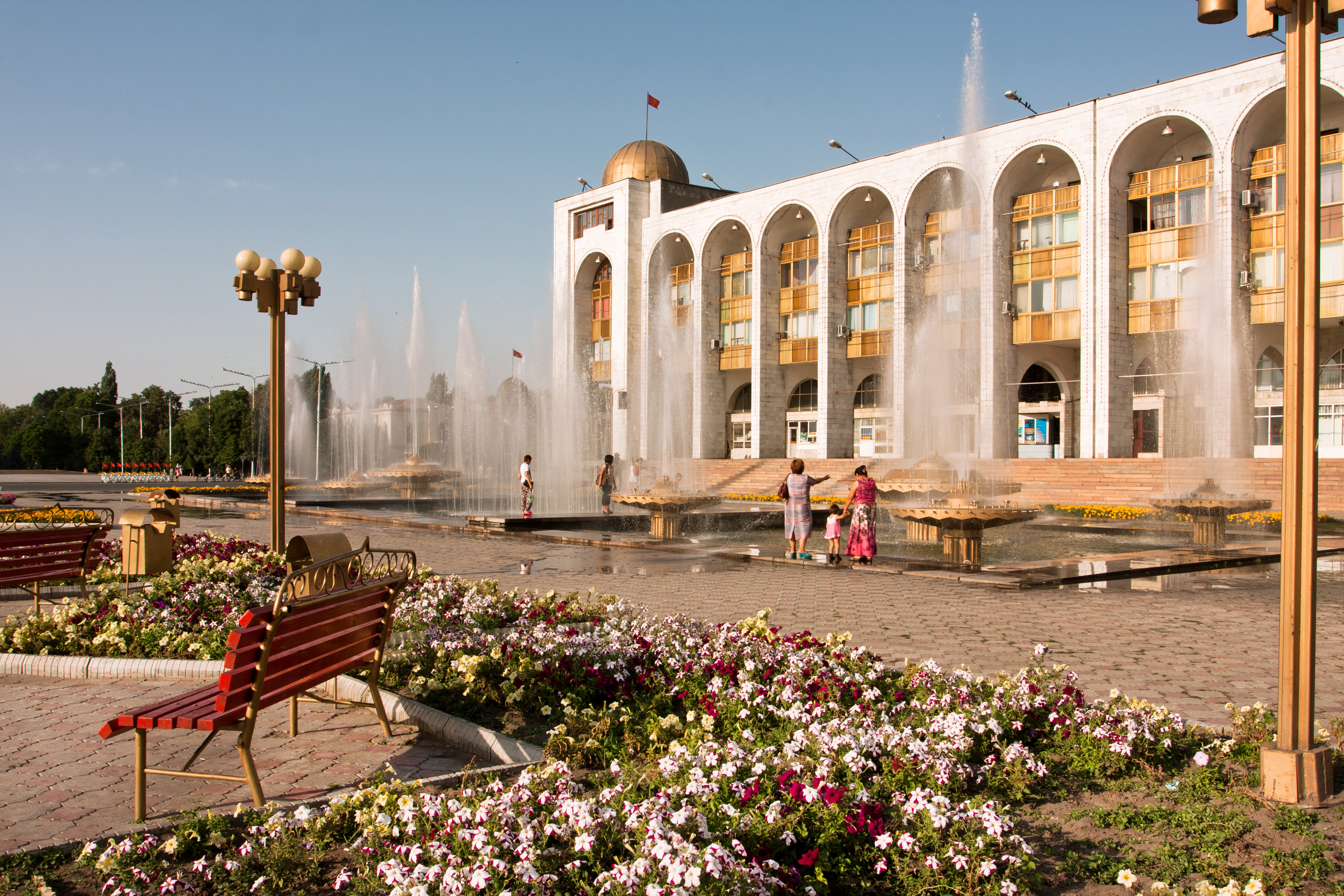 Ala Too-plassen i Bishkek