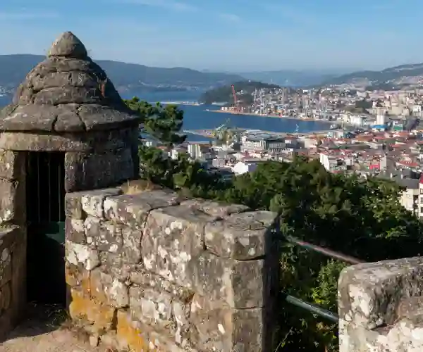 Smuk udsigt over Vigo