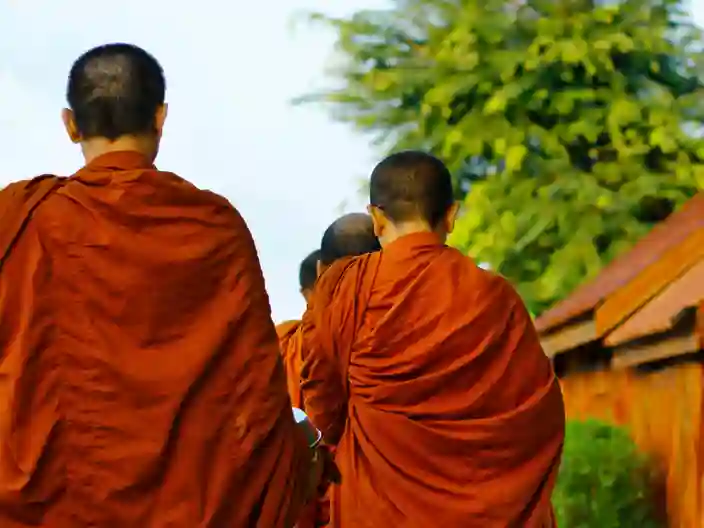 Tibetanske munke