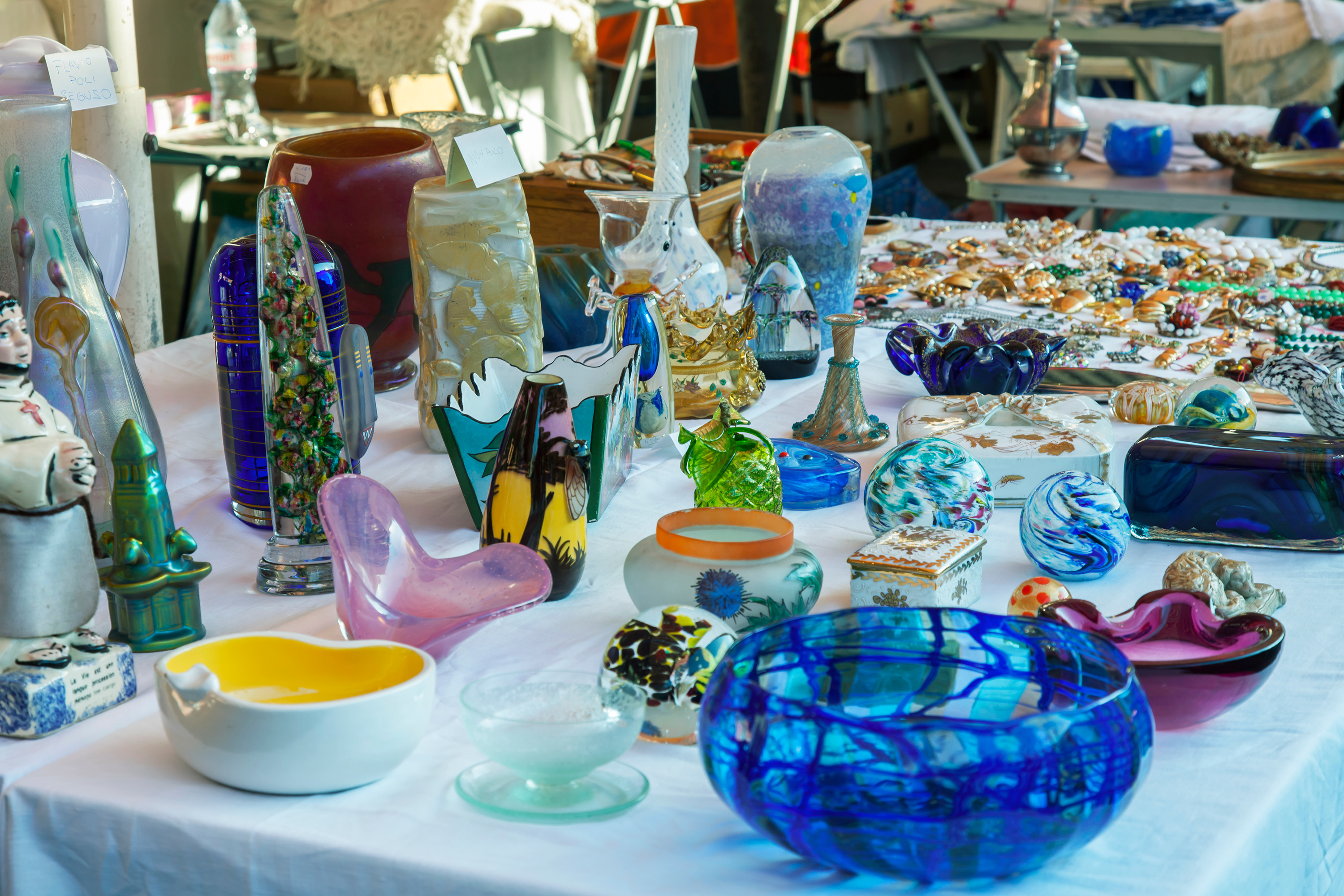 Markedet Cours Saleya i Nice