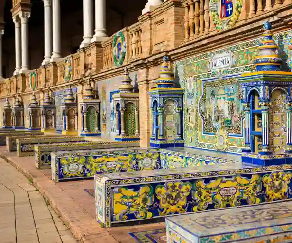 Plaza De España i Sevilla