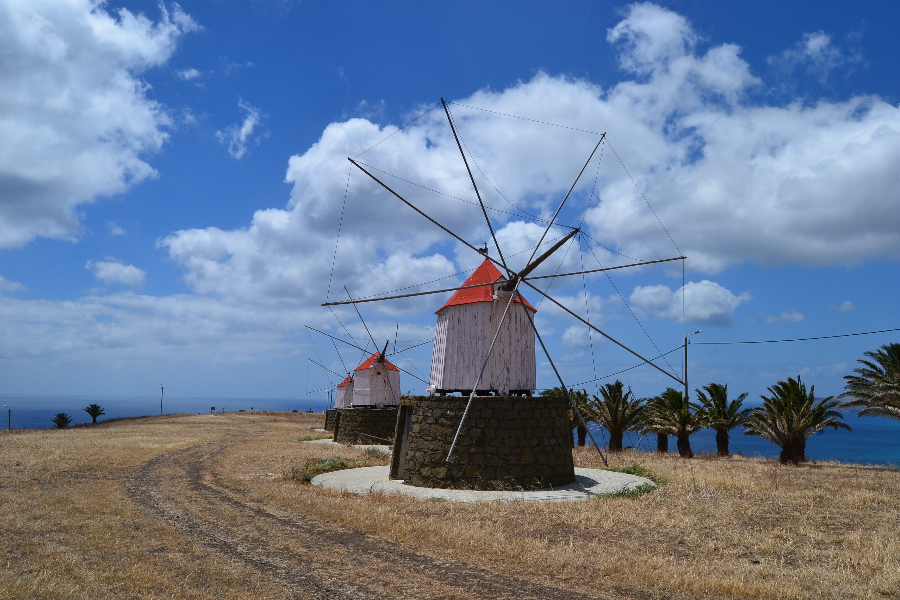 Porto Santos karakteristiske vindmøller