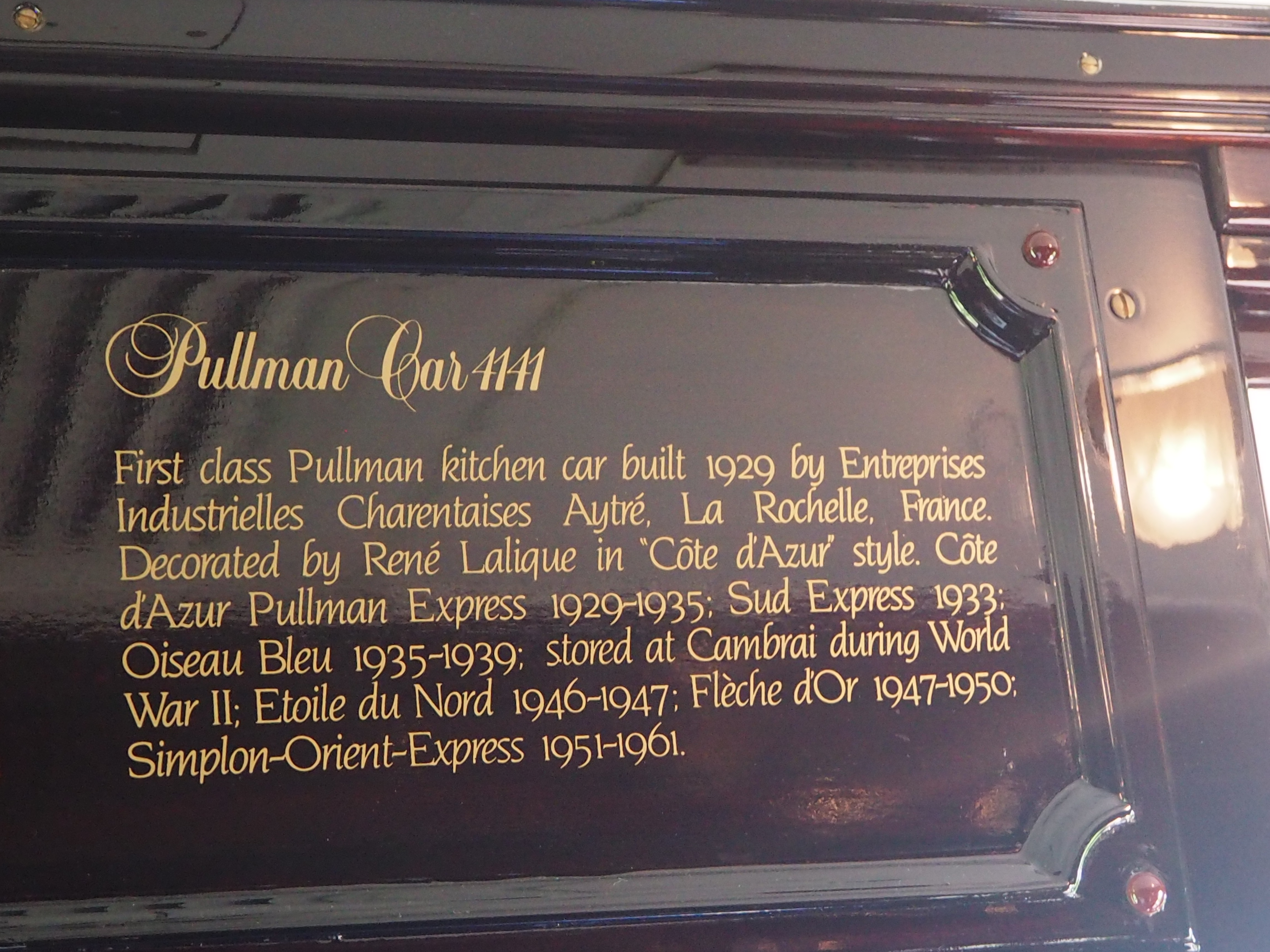Pullman Car 4141