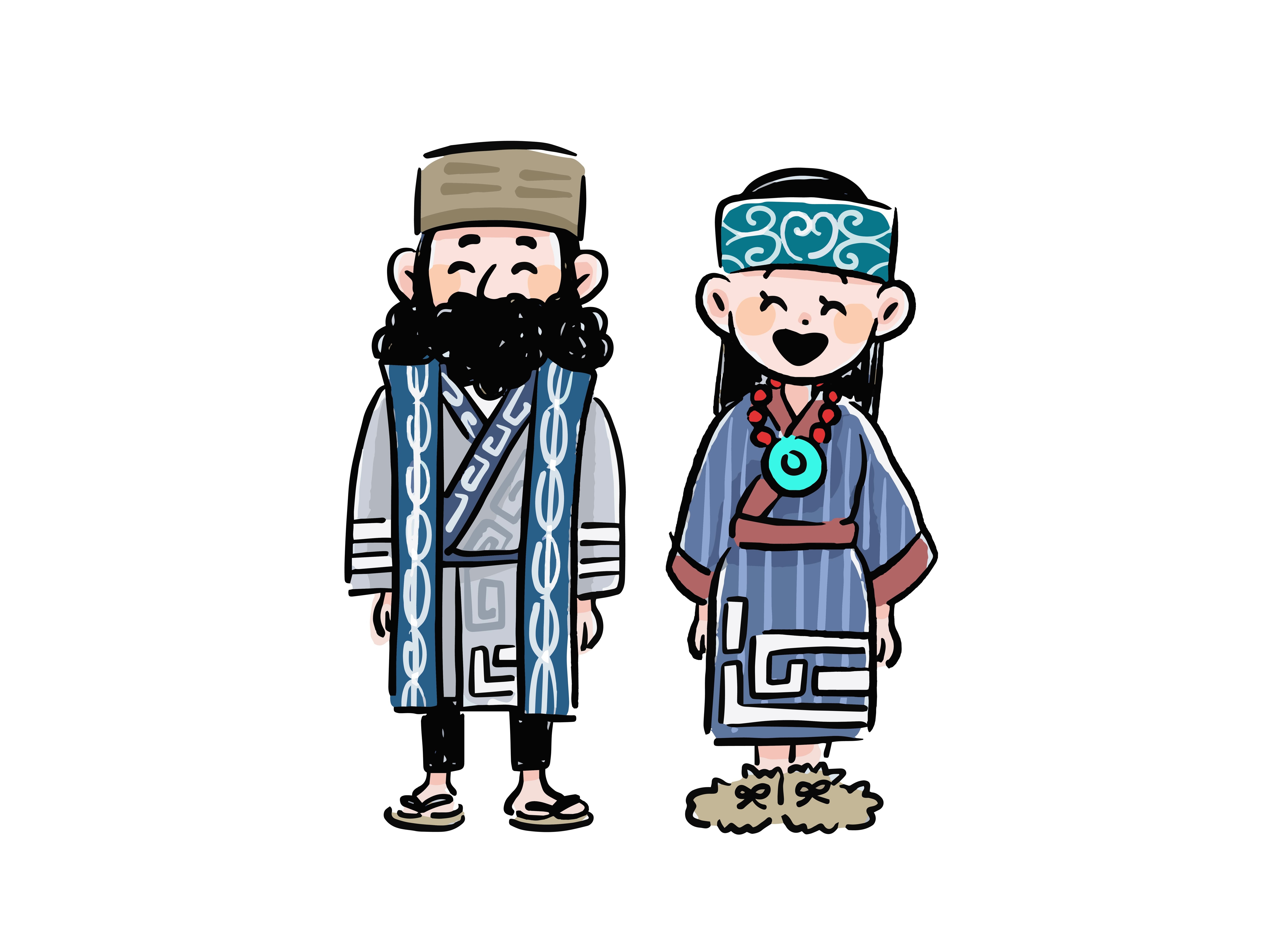 Ainu tegning