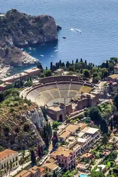 Det antikke teater i Taormina