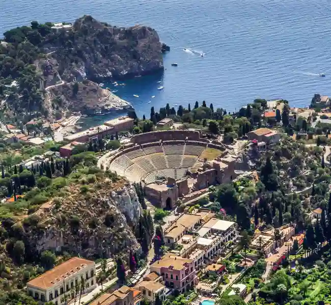 Det antikke teater i Taormina