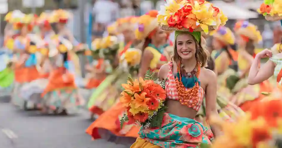 Blomsterfestival på Madeira