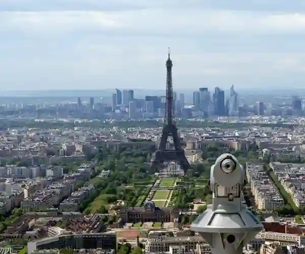 Eiffeltårnet i Paris