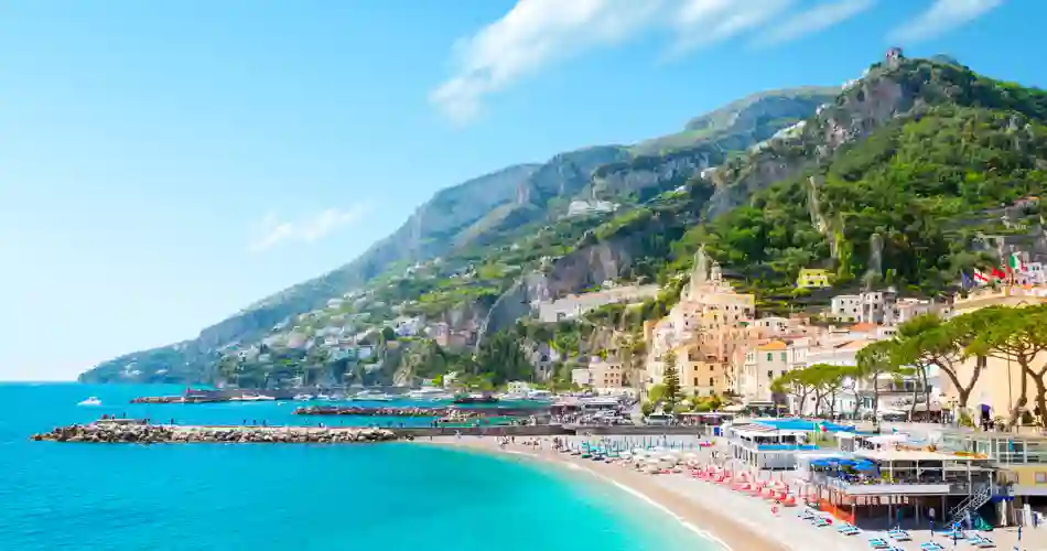 Amalfikysten, Italien