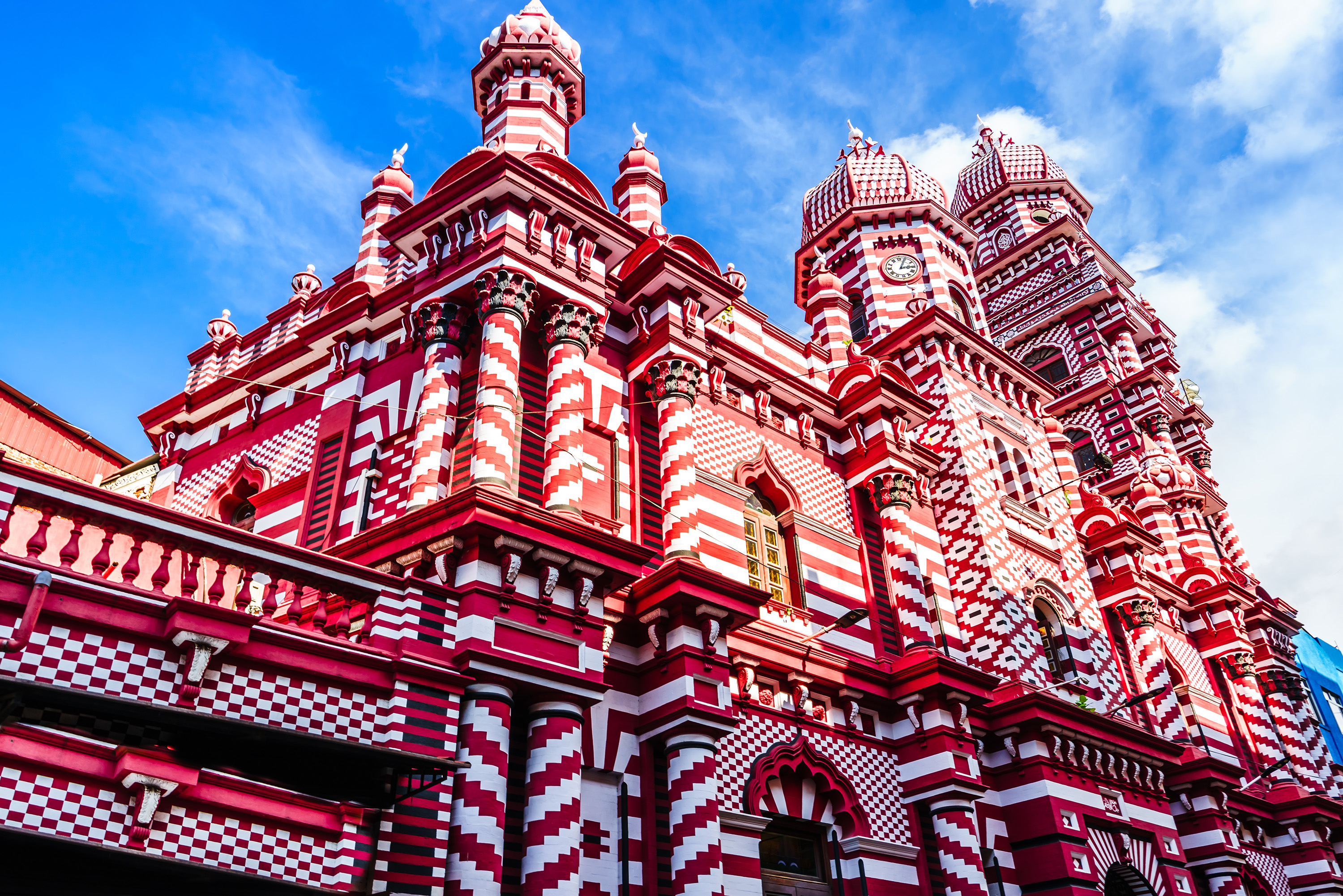Red Masjid moské i Sri Lanka
