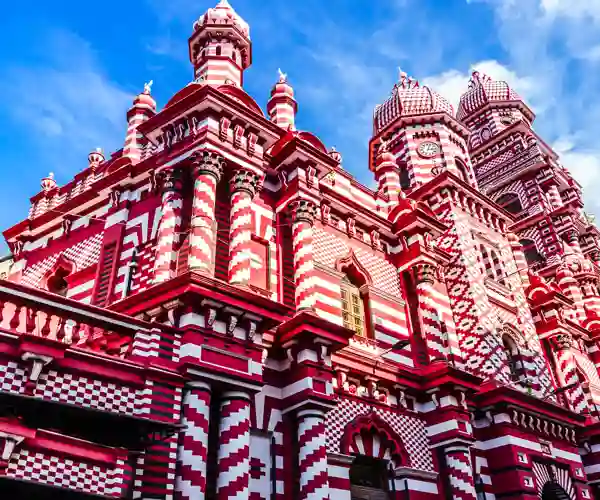 Red Masjid moské i Sri Lanka