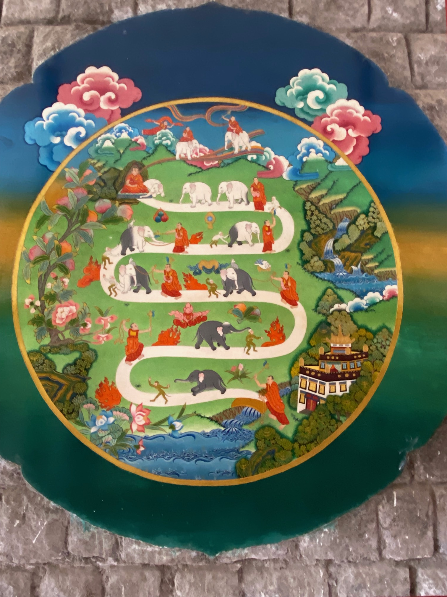 Det tibetanske museum, Privat foto fra Kirsten