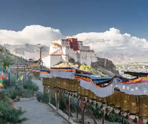 Tashilunpo klosteret i Shigatse