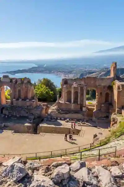 Det antikke teater i Taormina