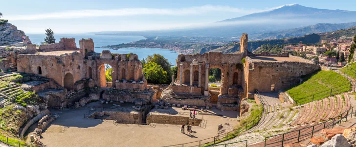 Det antikke teater i Taormina