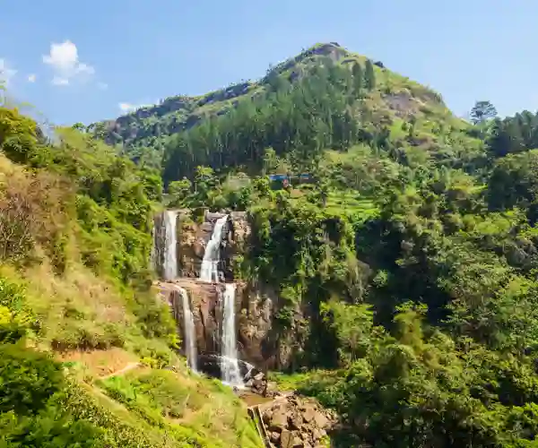Ramboda foss i Nuwara Eliya