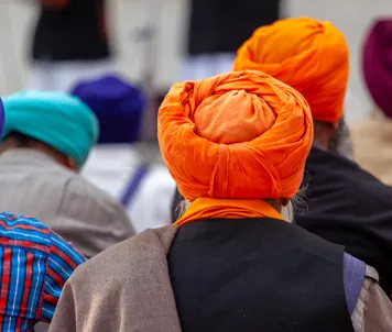 Lokal befolkningen - turban
