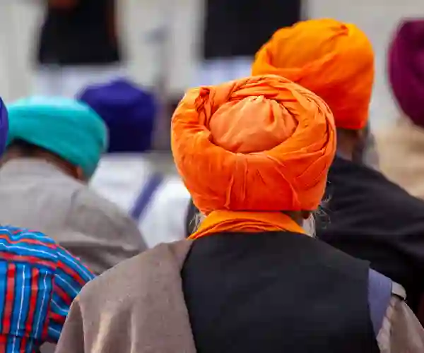 Lokal befolkningen - turban