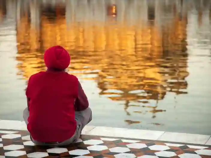 Det Gyldne Tempel, Amritsar, Indien