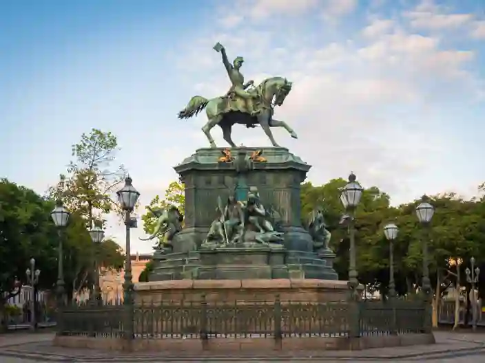 Statue Af Dom Pedro I