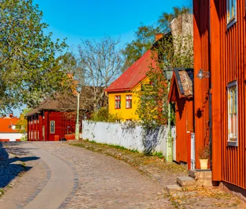 Den gamle bydel i Linköping