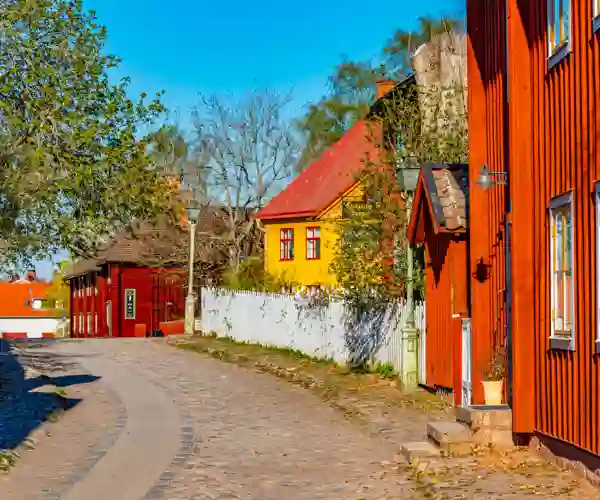 Den gamle bydel i Linköping