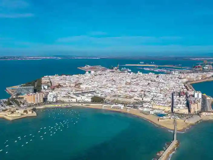 Cádiz og San Sebastián-slottet