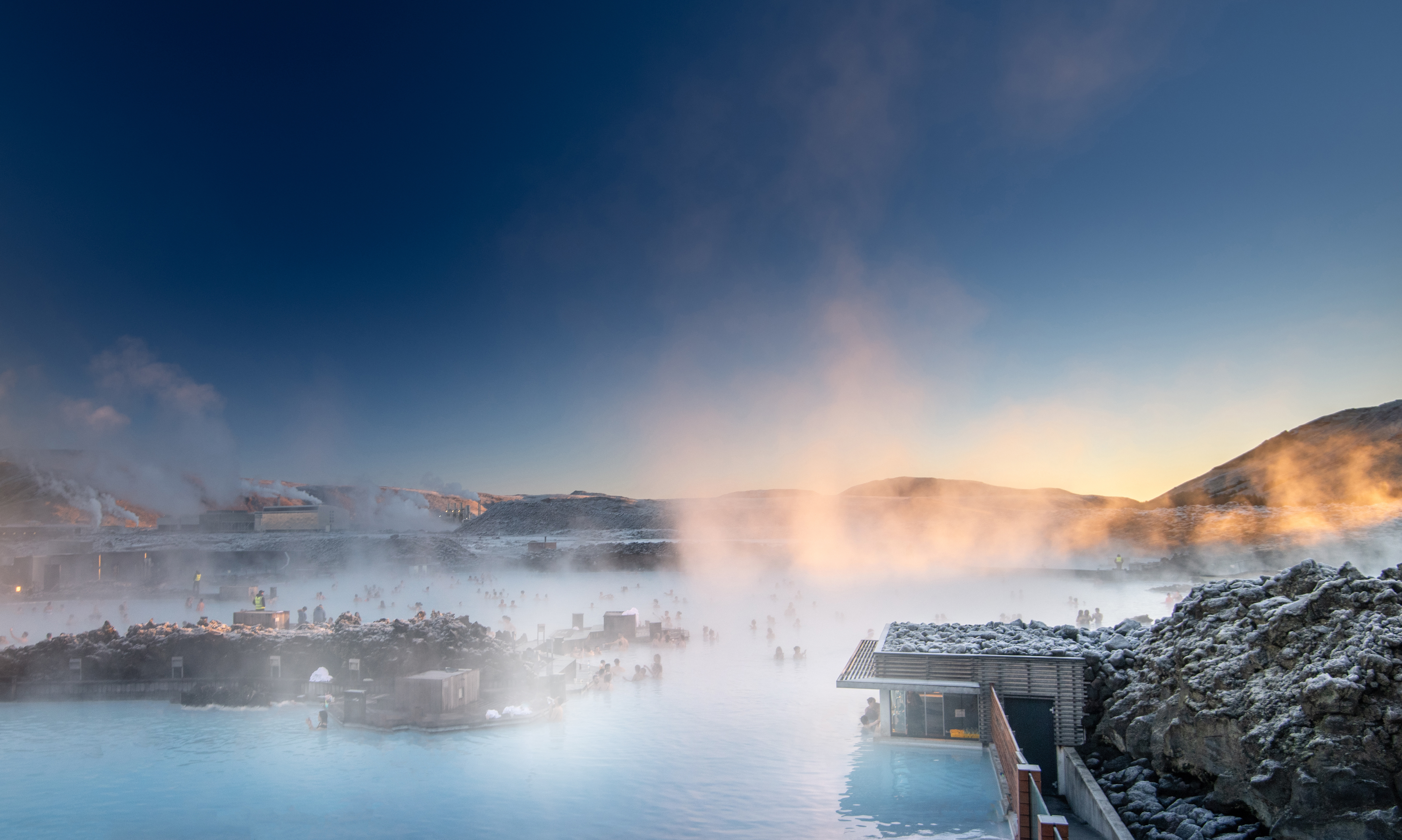 Nyhed: Island med nordlys