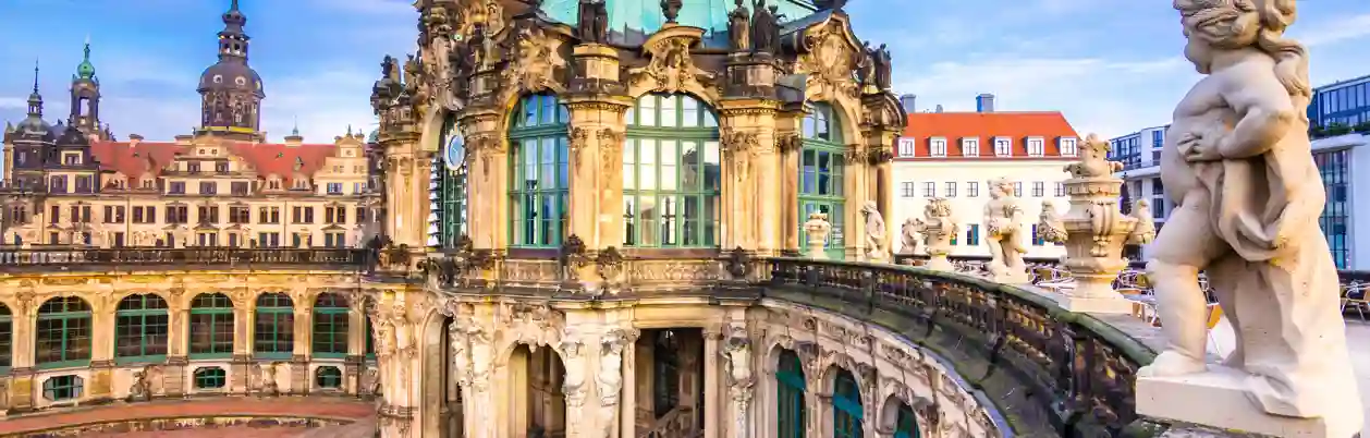 Zwinger-slottet i Dresden