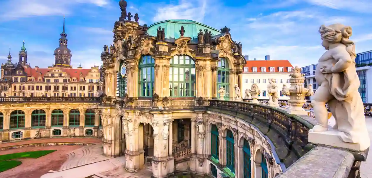 Zwinger-slottet i Dresden