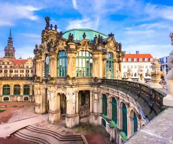 Zwinger-slottet i Dresden