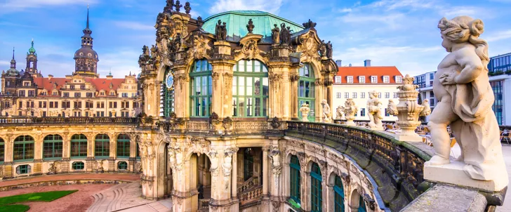 Zwinger-slottet i Dresden