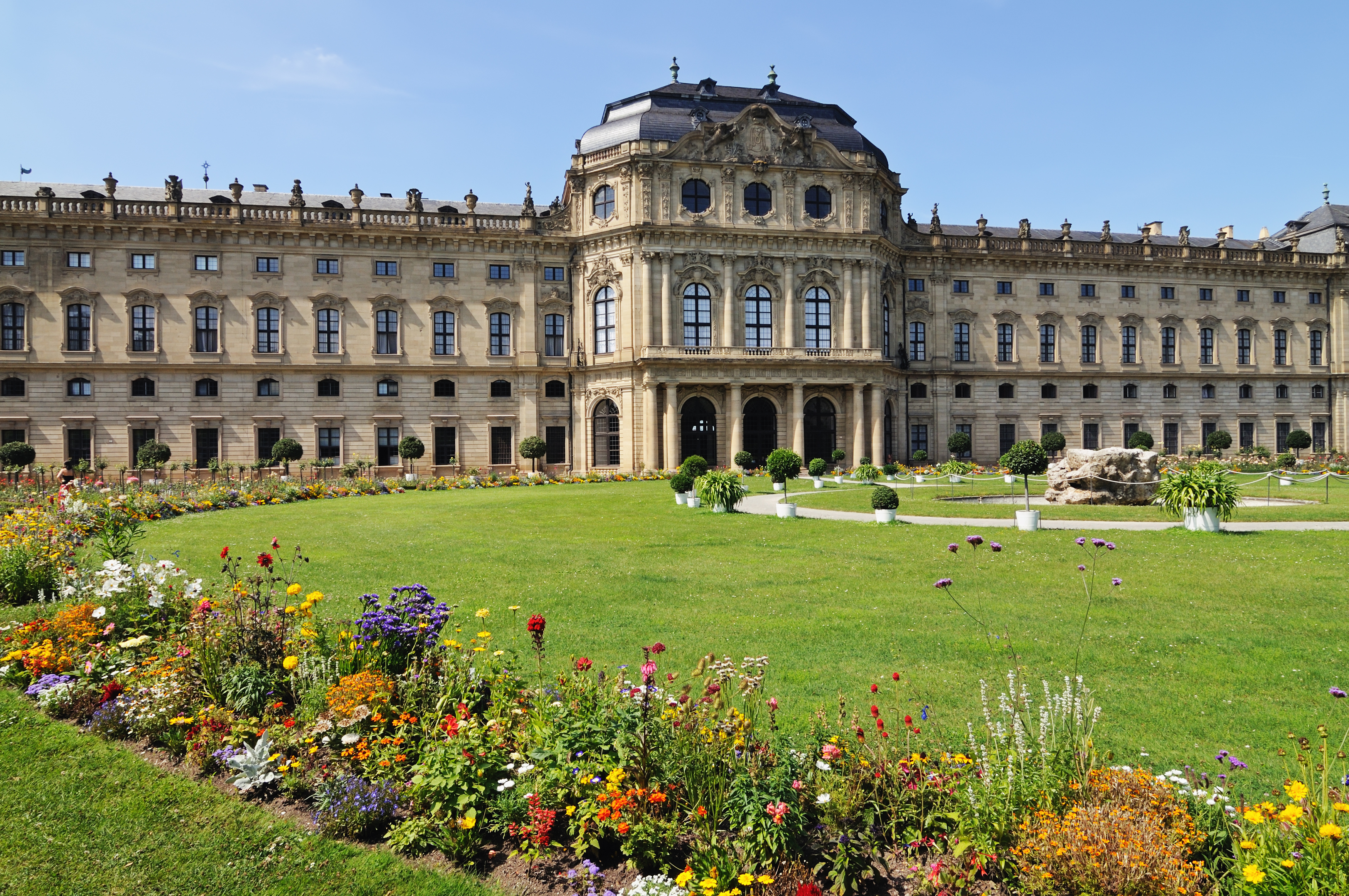 Barokkslottet i Würzburg
