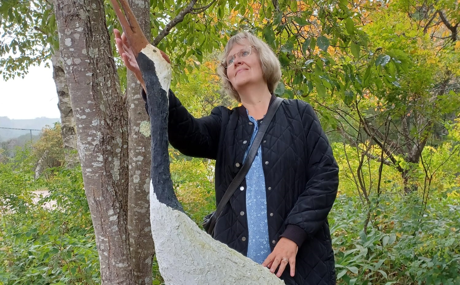 Kirsten i tranereservatet, Kushiro Zoo