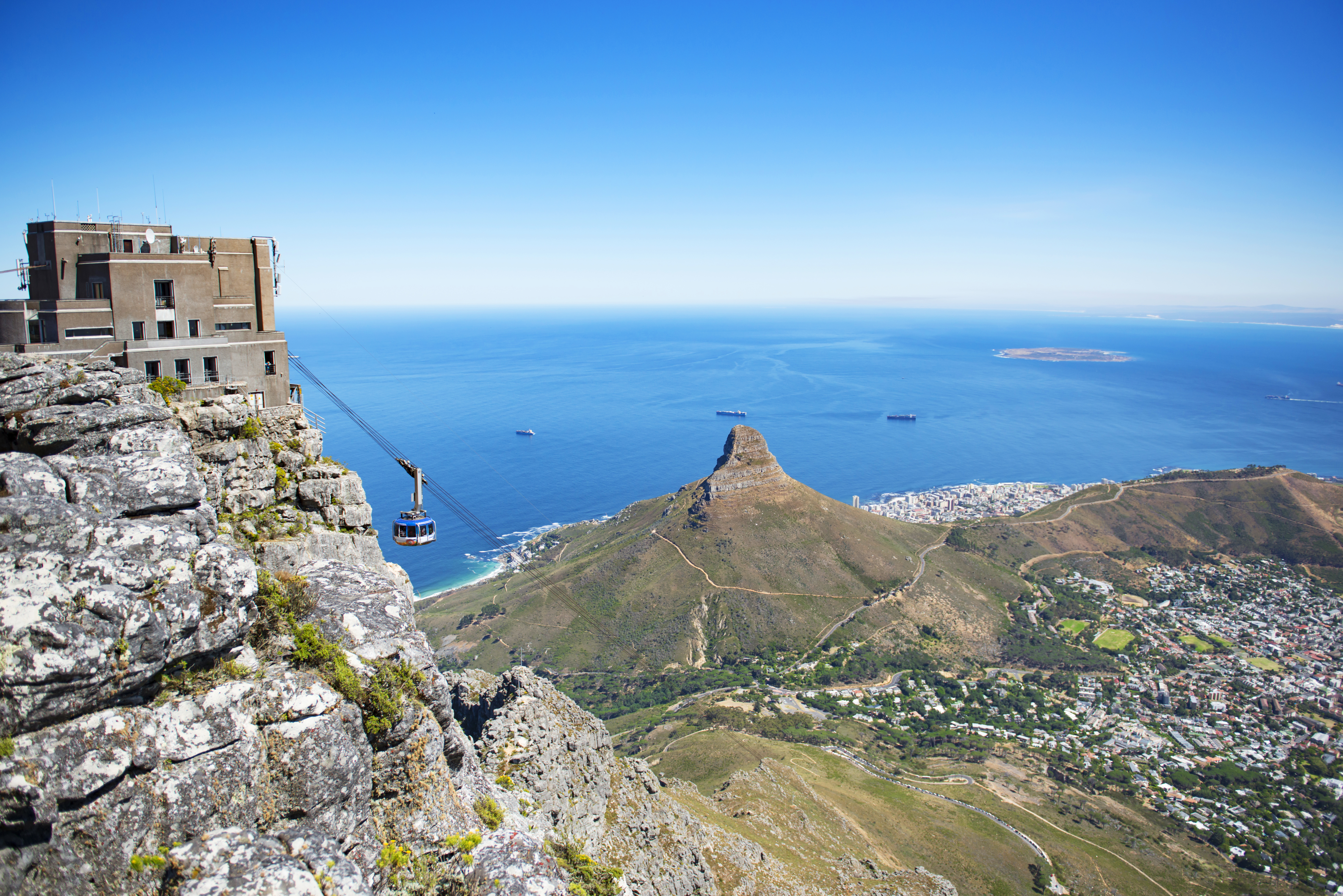 Taubane til Table Mountain