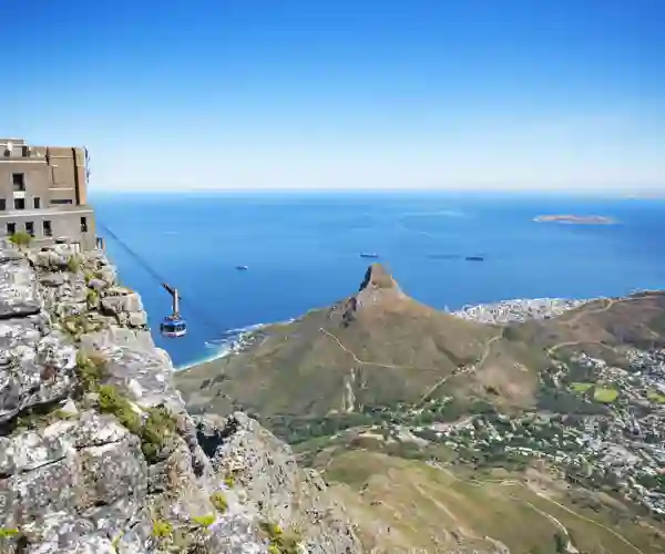 Taubane til Table Mountain
