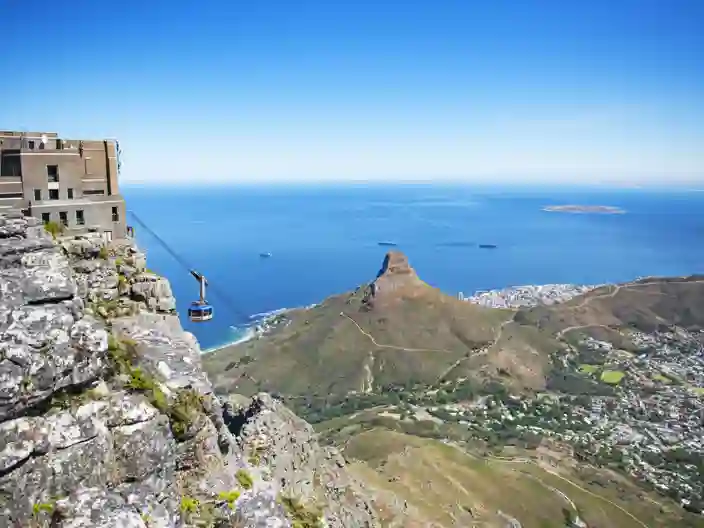 Taubane til Table Mountain