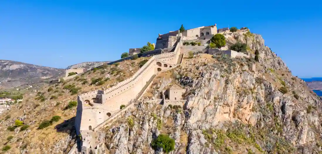 Trapper op til Palamidi-fæstningen