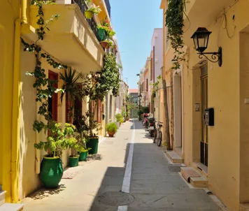 Den gamle bydel i Rethymnon