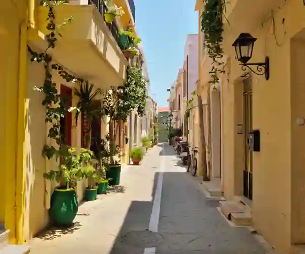 Den gamle bydel i Rethymnon