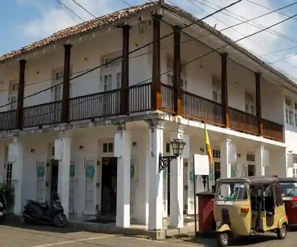 Den velbevarede gamle bydel i Galle