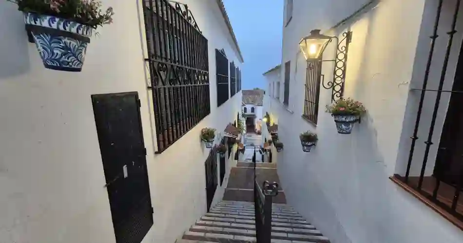 Tranger gater i Mijas Pueblo