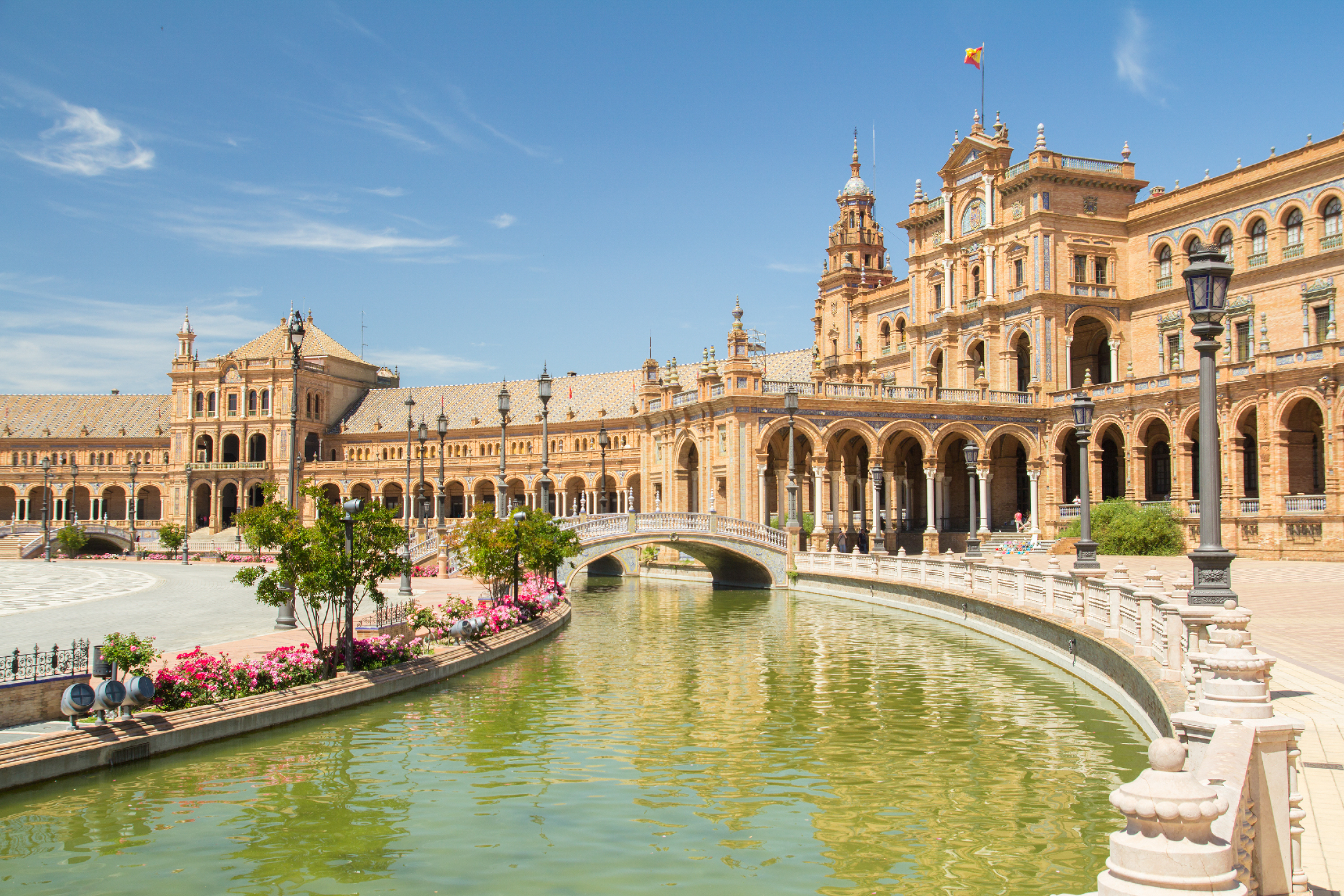 Plaza De España i Sevilla