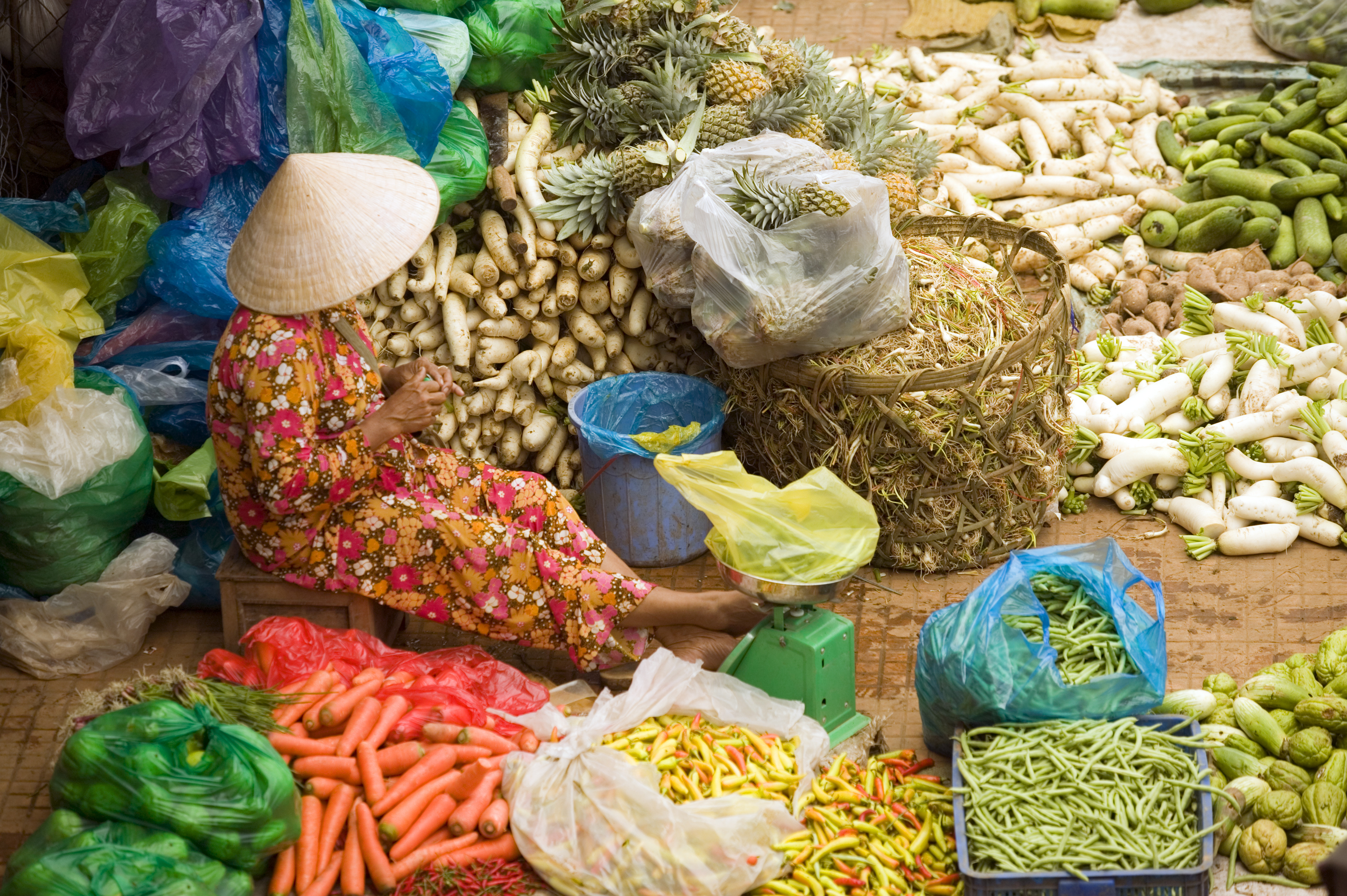 Marked i Ho Chi Minh City