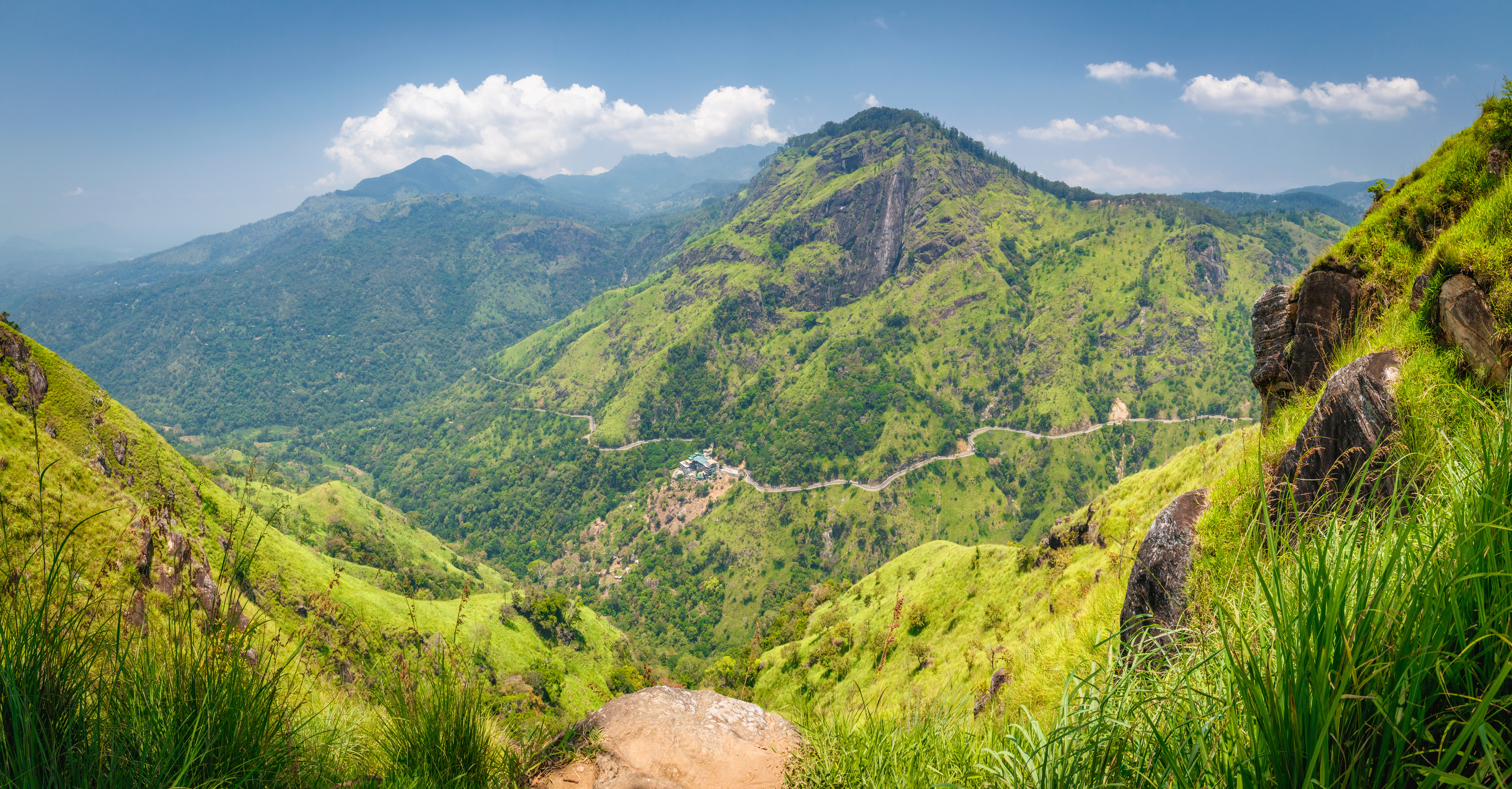 Utsikt fra Little Adams Peak