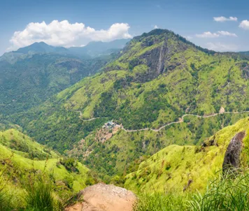 Utsikt fra Little Adams Peak