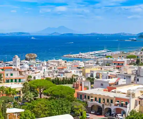 Udsigt over Lacco Ameno