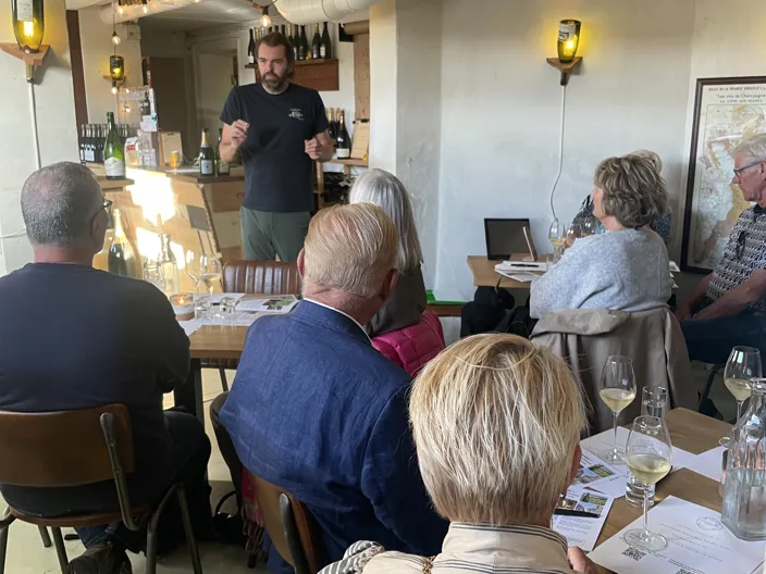 Best Travel foredrag på Champagnekælderen