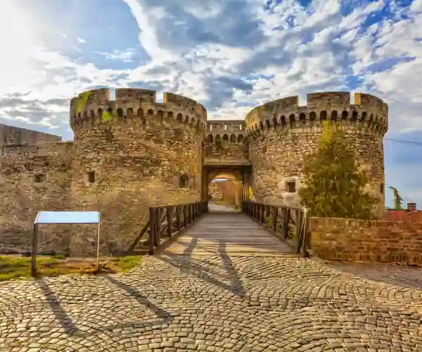 Kalemegdan-festningen i Beograd
